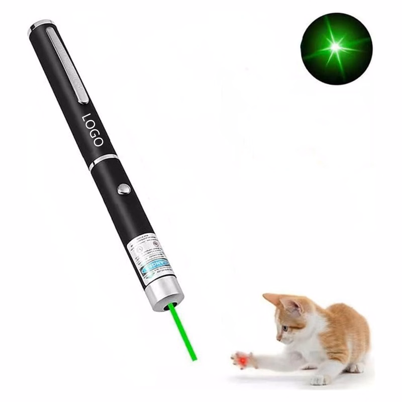 Chargeable Cat Toys Laser Pointer Of Green Light
