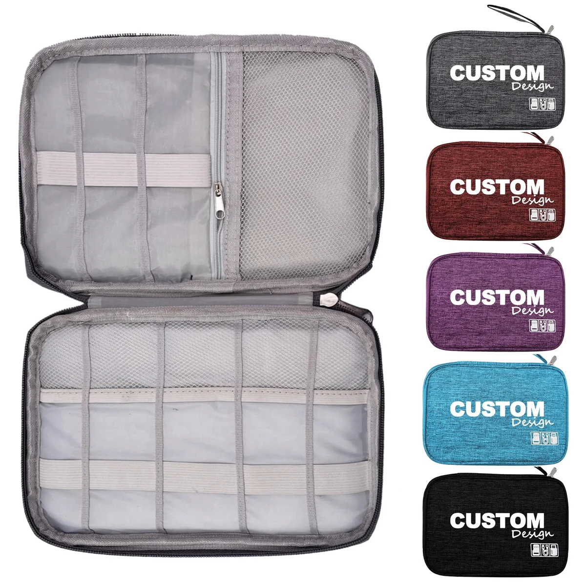 Electronics Organizer Travel Case Bag 1