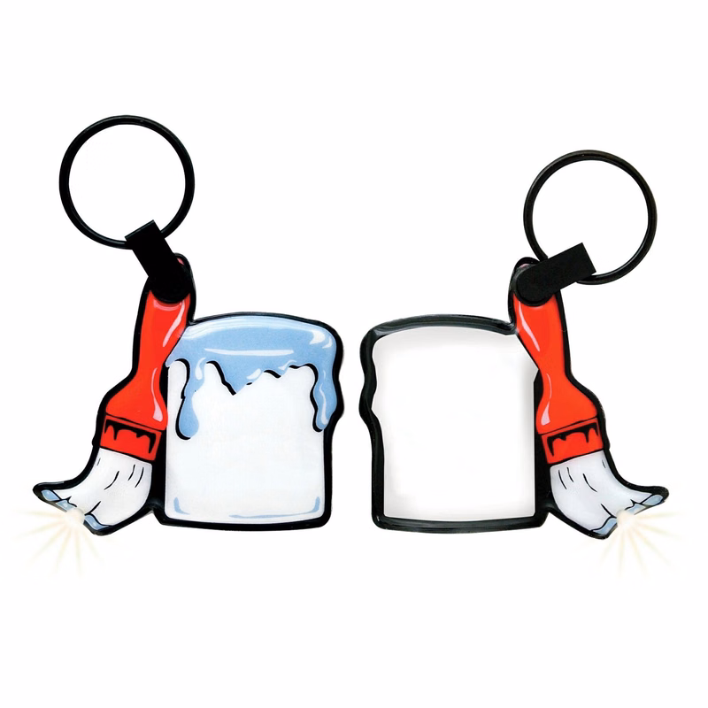 ShapeLights™ Color-A-Shape Key Ring Flashlight (Paint Can)