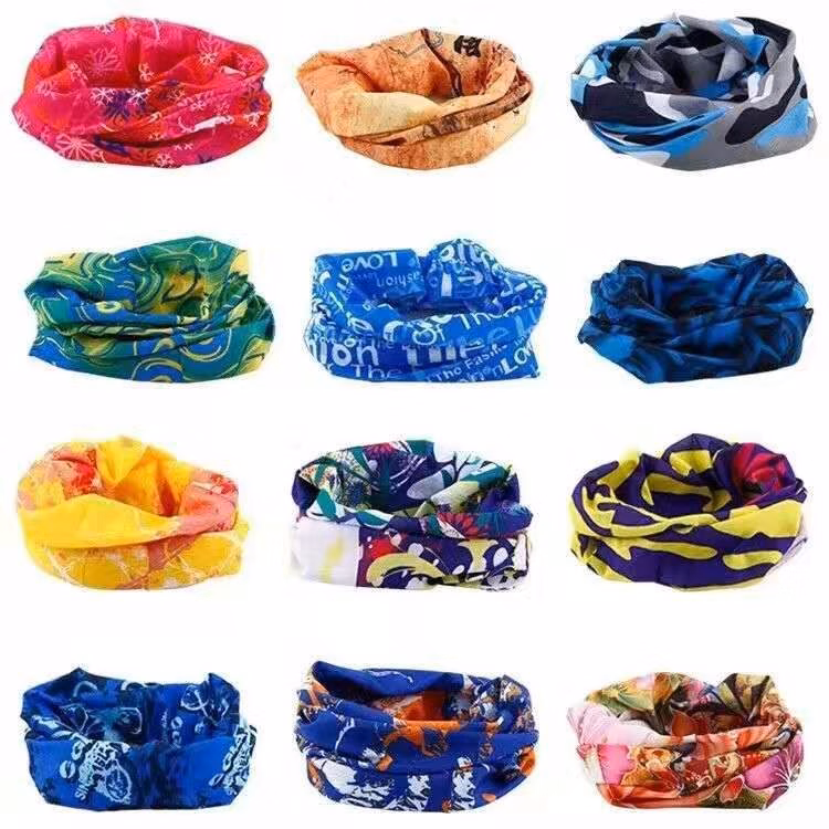 Multifunctional Polyester Bandannas