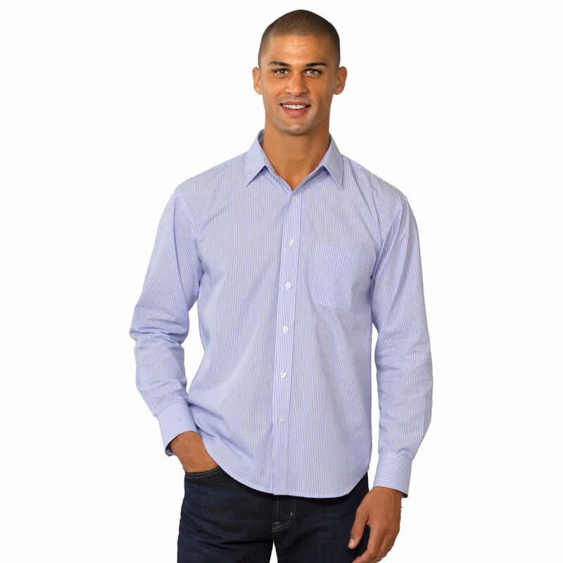 Mens L/S Stripe Shirt