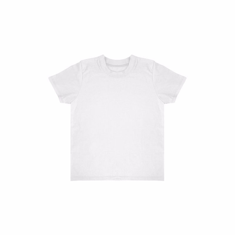 Toddler TriBlend Short Sleeve Coverstitch Neck Tee