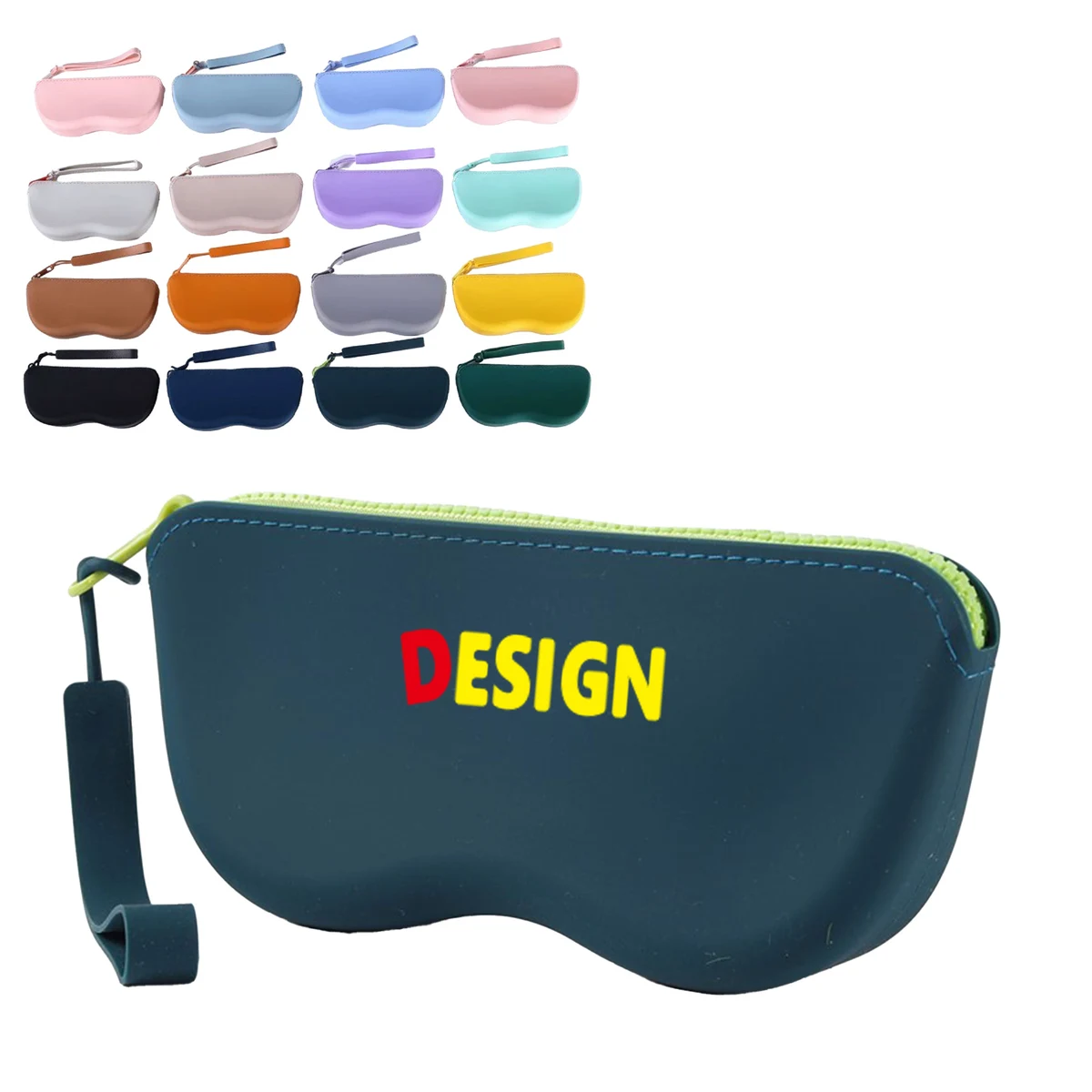 Customizable Silicone Sunglass Case 1