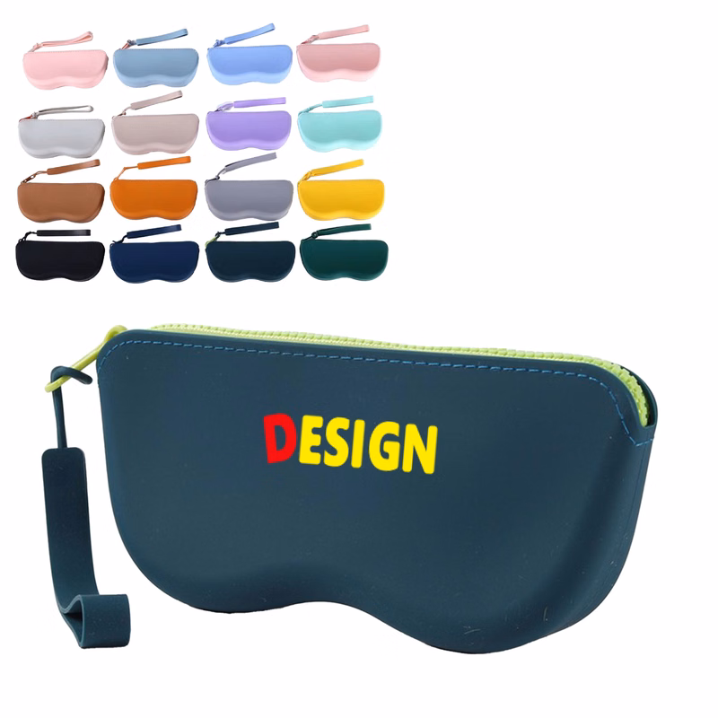 Customizable Silicone Sunglass Case