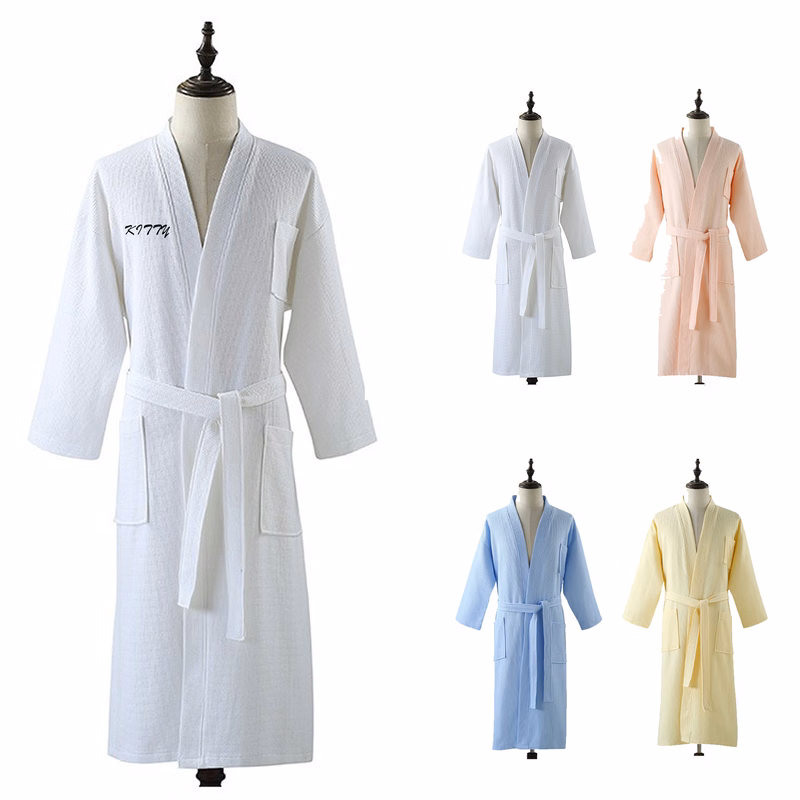 Cotton Waffle Robe