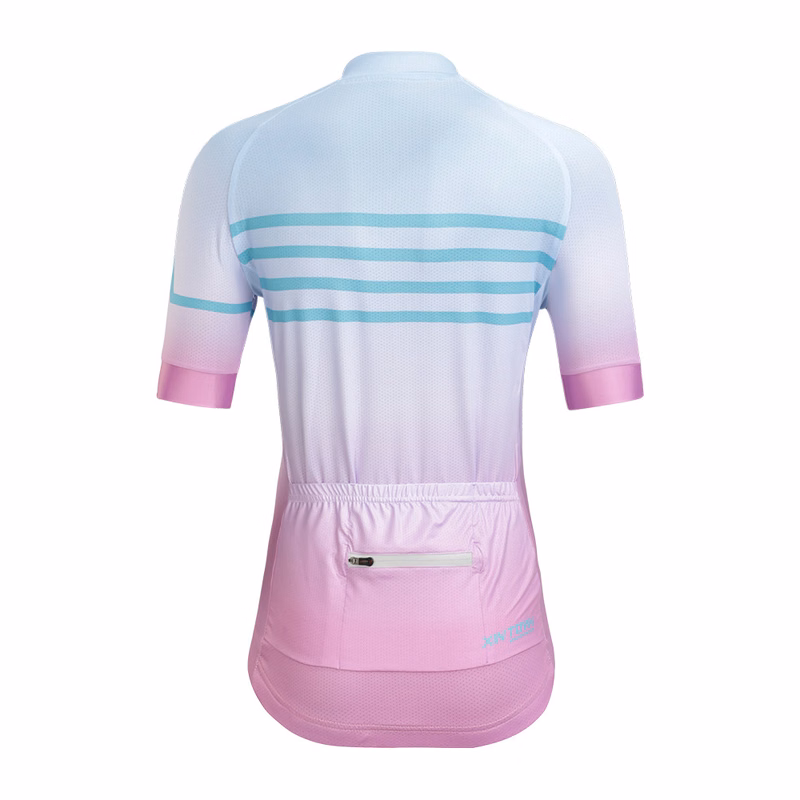 Unisex Full-Color Sublimated Custom Cycling Jersey

