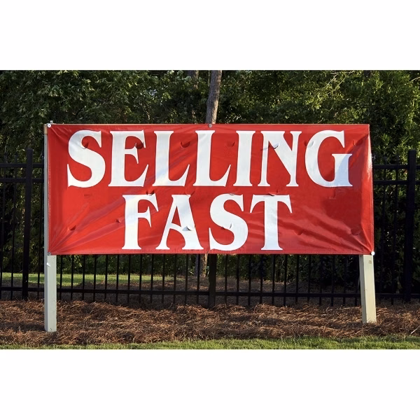 Digital Printed 2 Sided 18 oz Vinyl Banner 6-10 sq/ft