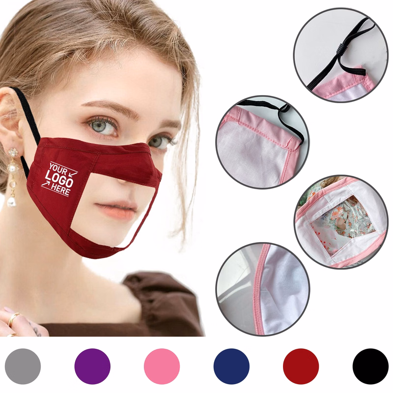 New Innovative Visible-Mouth Cotton Mask