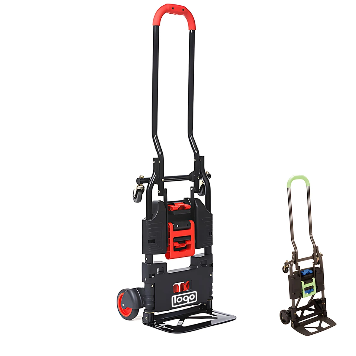 Heavy Duty Folding Metal Hand Truck for Cargo Transport 1
