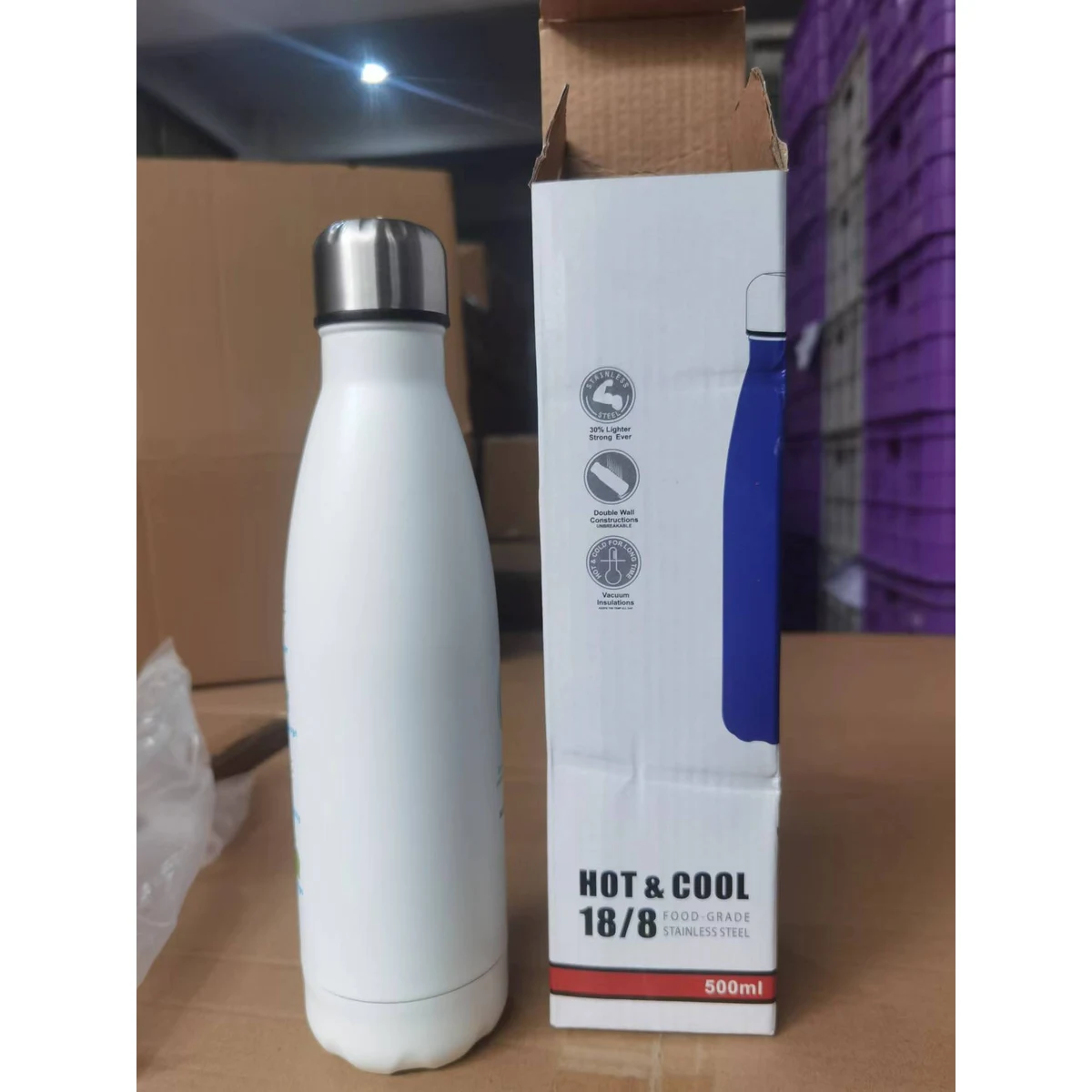 16 OZ Stainless Steel Water Bottle 1