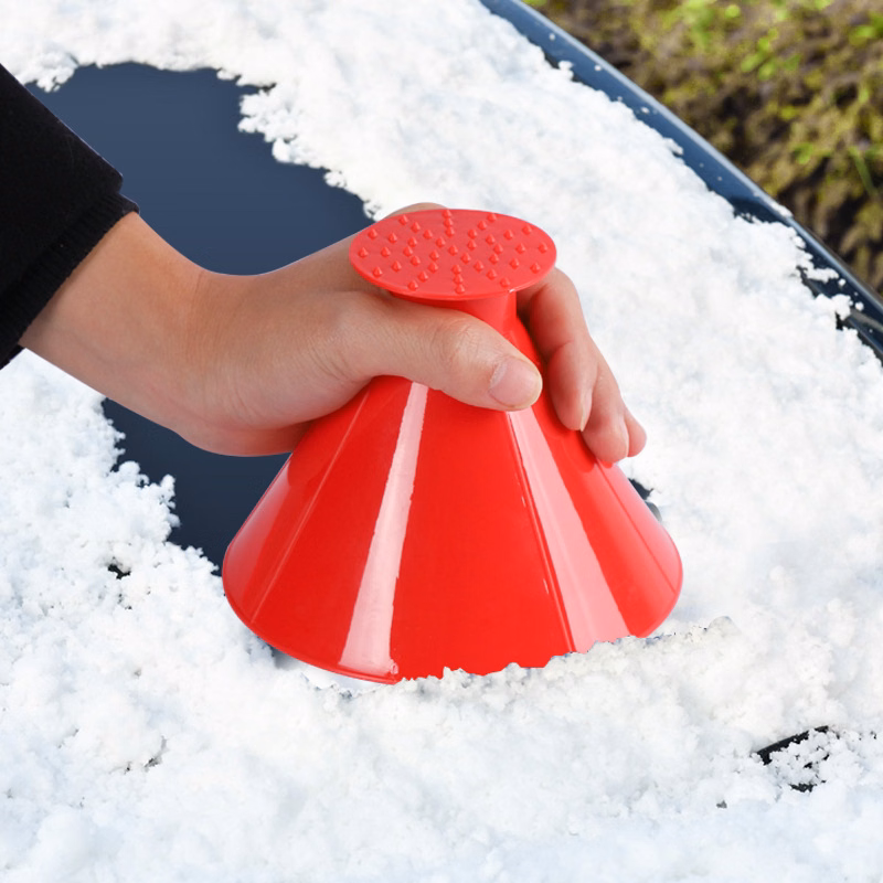 ABS plastic Car Snow Scraper Refueling Funne