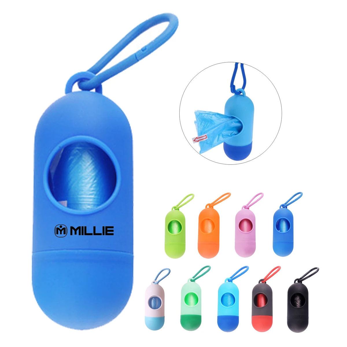 Dog Pet Waste Poop Bags Dispenser 1
