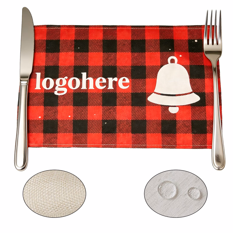 Custom Linen Table Mats