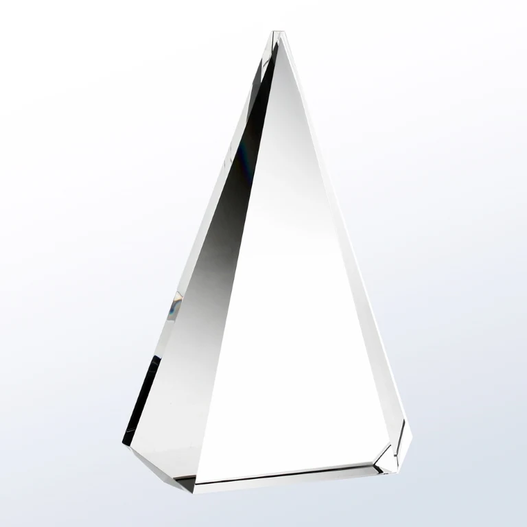 The Majestic Triangle Award - Large Crystal Award 1
