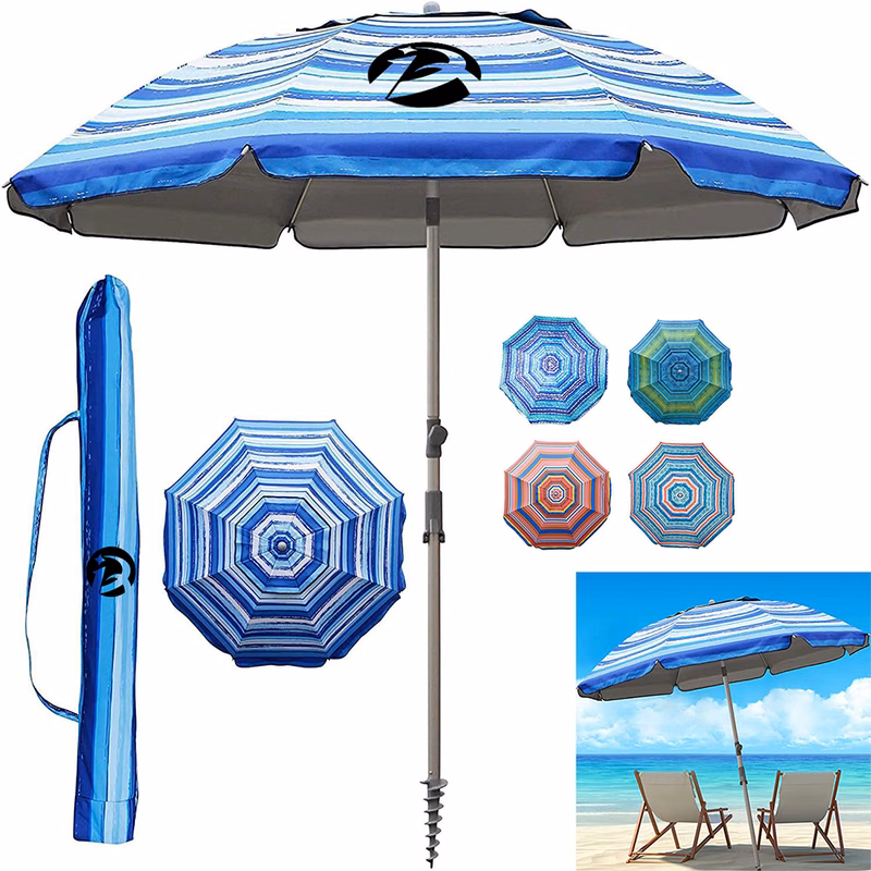 80 3/4 " x 76 3/4 " Aluminum Patio Umbrella