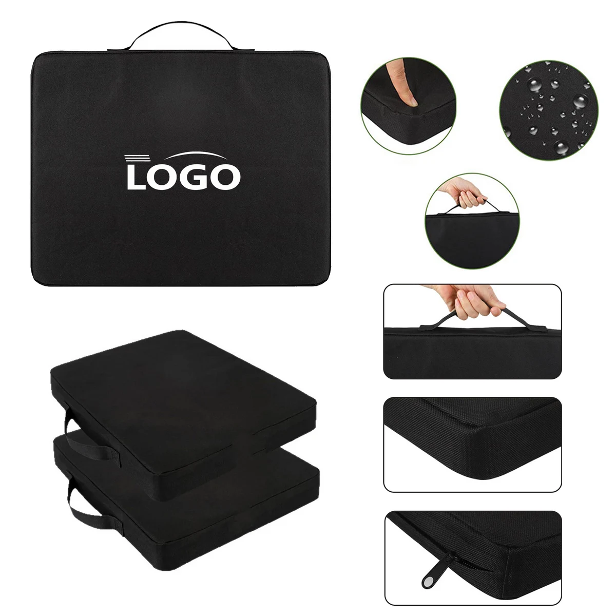 Thickened Stadium Seat Cushion, Waterproof Outdoor Pad 1