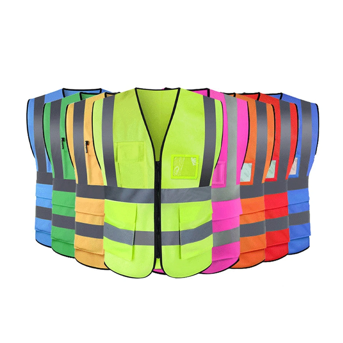 Reflective Yellow Safety Vest 1