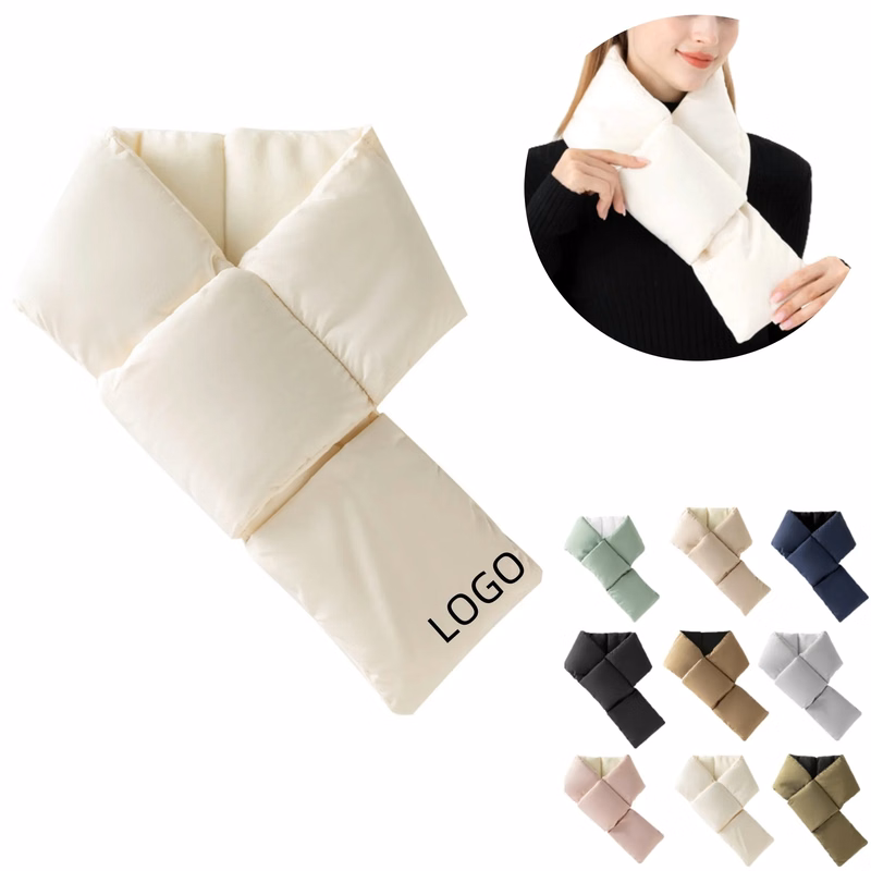 Lightweight Down Scarf Winter Warm Neck Wrap Neckwarmer