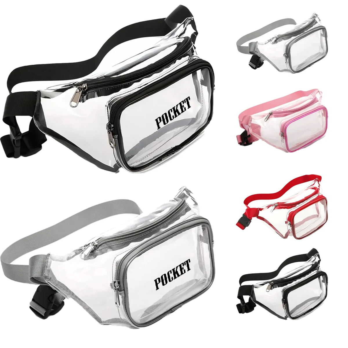 PVC Transparent Fanny Pack 1