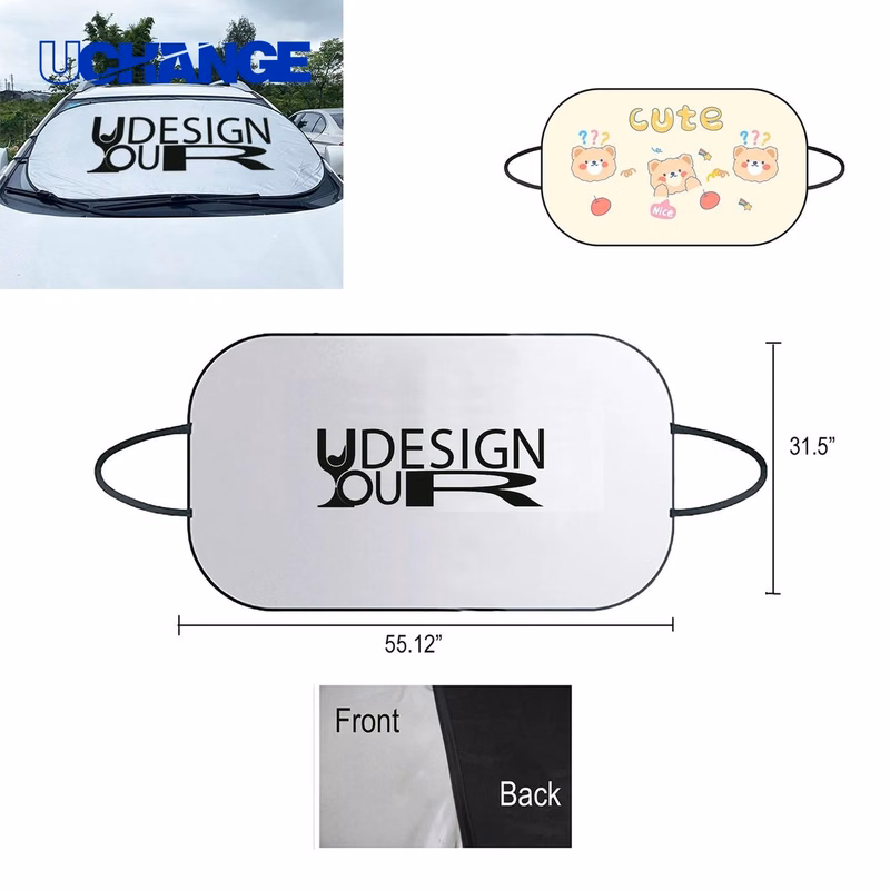 Custom Foldable Universal Car Windshield Sunshade