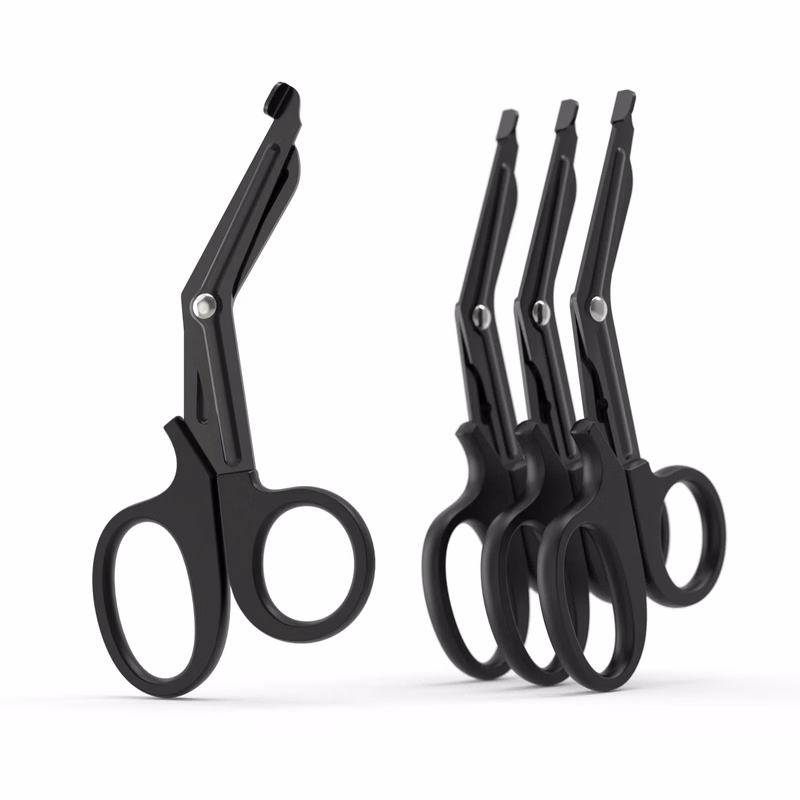 Gauze Canvas Outdoor Bandage Bent Scissors