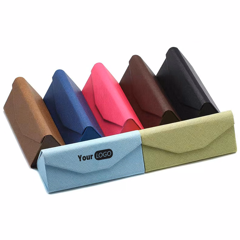 Polyurethane Flip-Style Foldable Glasses Case