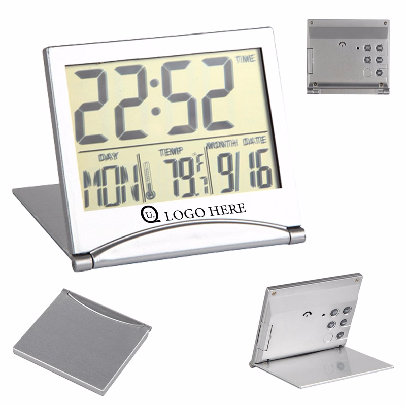 Slim Folding Multifunction Digital Alarm Clock