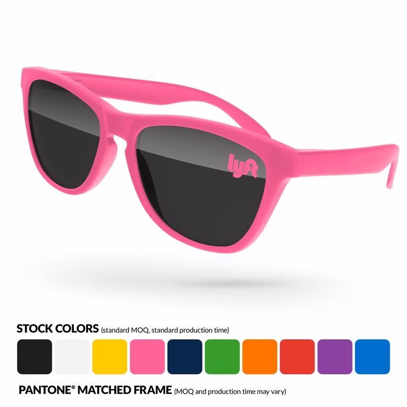 Frog Sunglasses w/ Lens Imprint