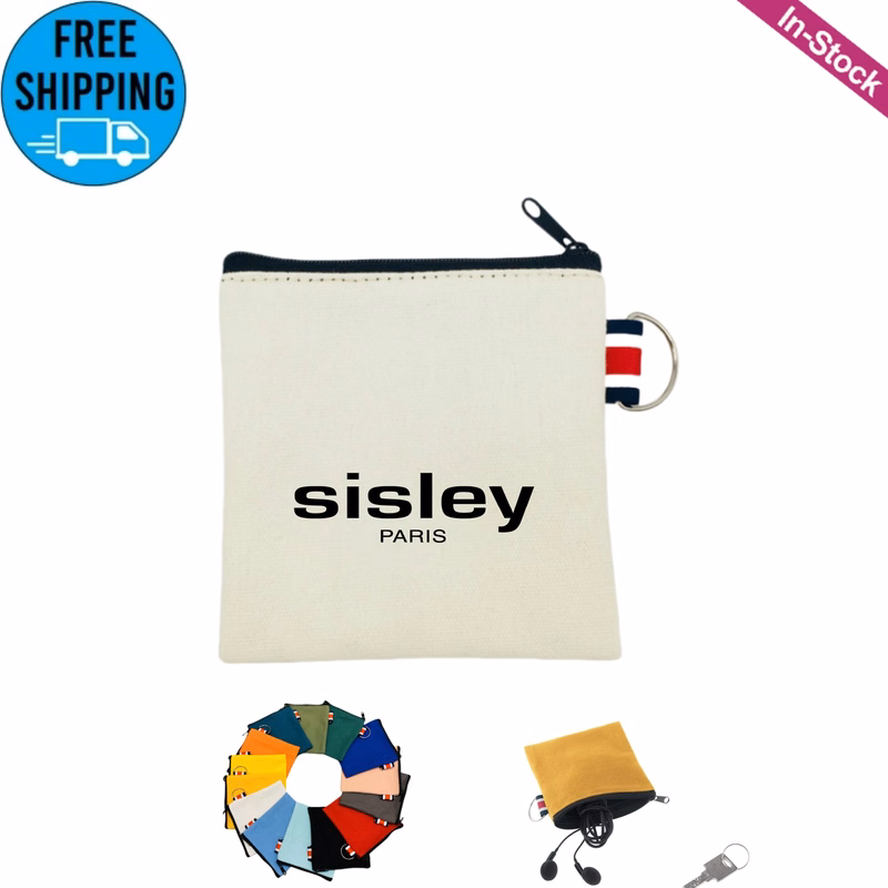 Canvas Coin Purse Square DIY Zipper Pouch