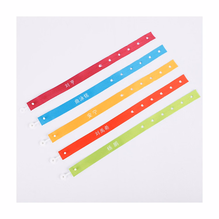 Hollow Out Punched Ribbon Bracelet