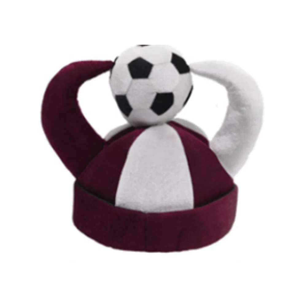 Velvet Soccer Fan Hat 1