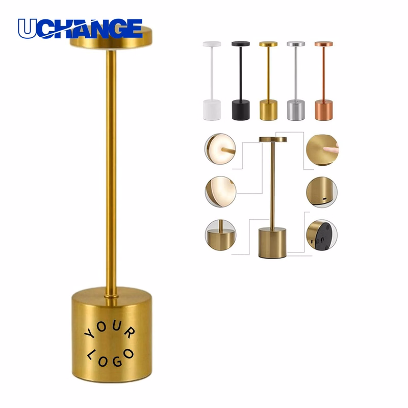 Slim Rechargeable Desk Lamp Light with LEDs
