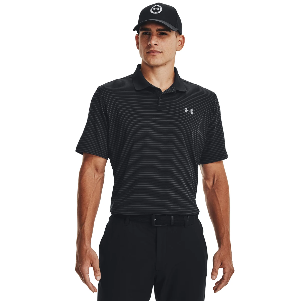 UA Matchplay Stripe Men's Polo 1