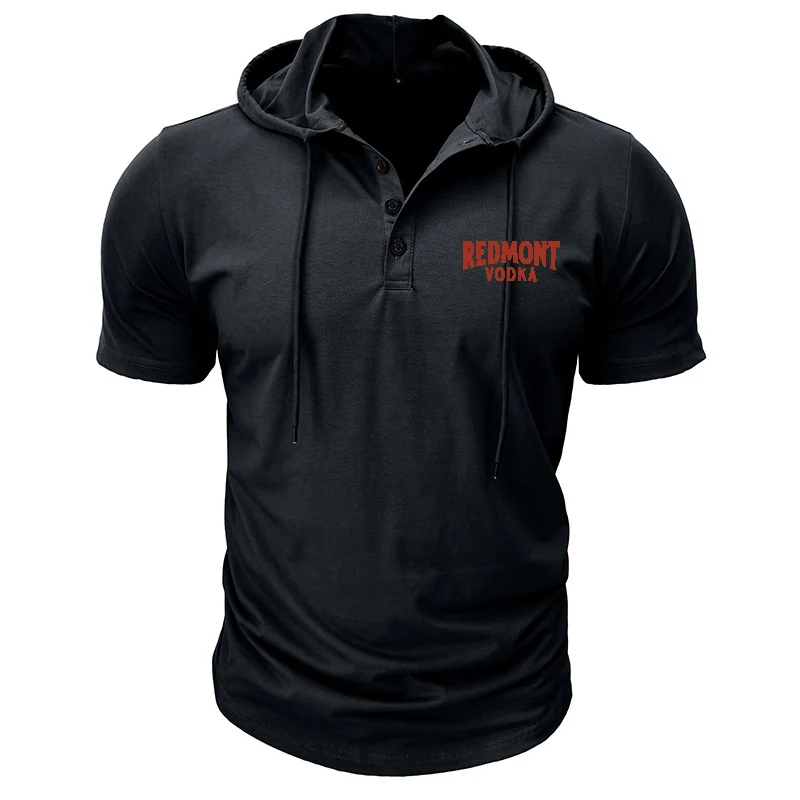 Hooded Short-sleeved T-shirt S 1