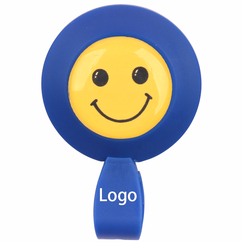 Smile Face Telescopic Clip for Badge Holder