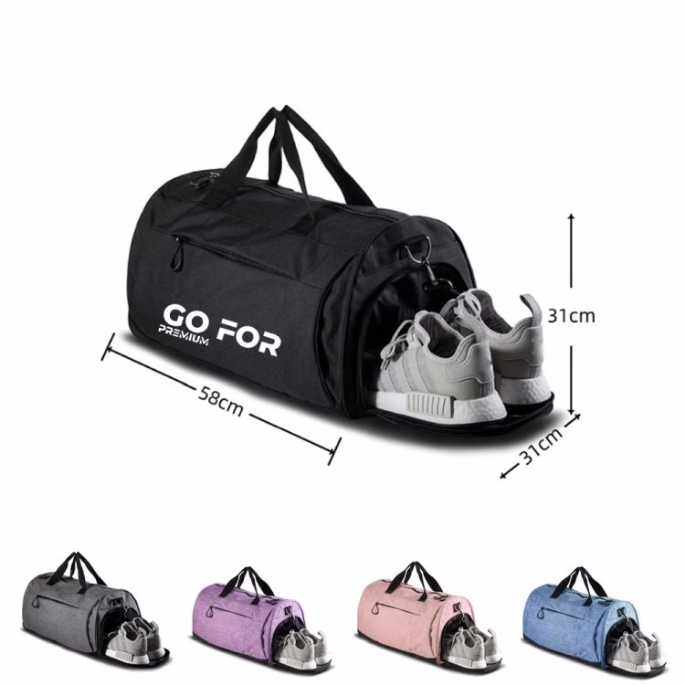 Gym Bag with Shoes Compartment