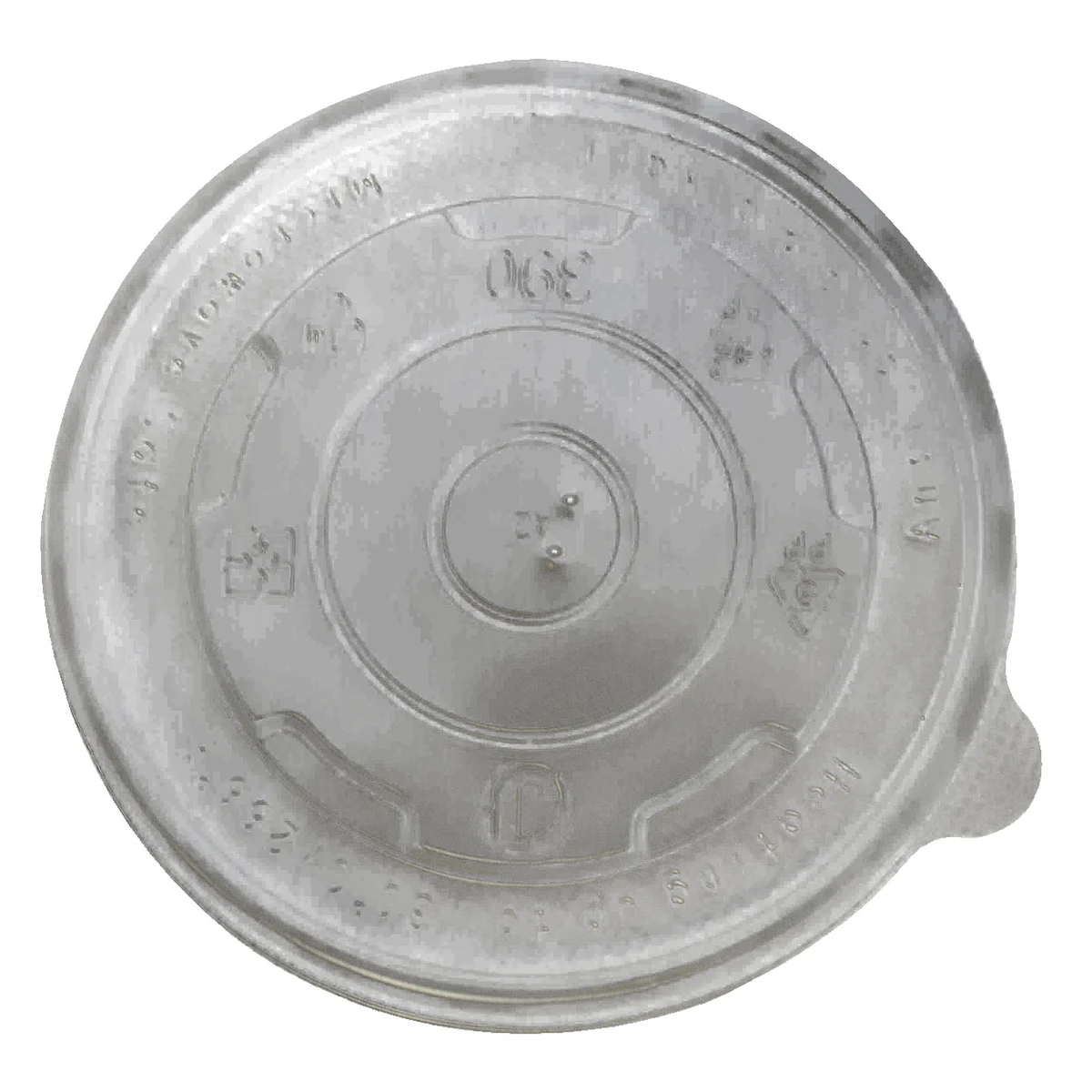 12 Oz. Paper Food Container Flat Lid 1