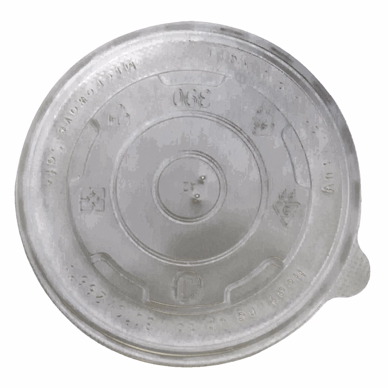 12 Oz. Paper Food Container Flat Lid