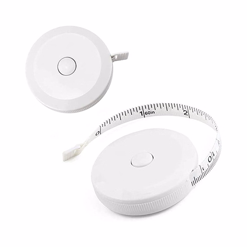 Round Plastic Automatic Shrinking Tape Measure