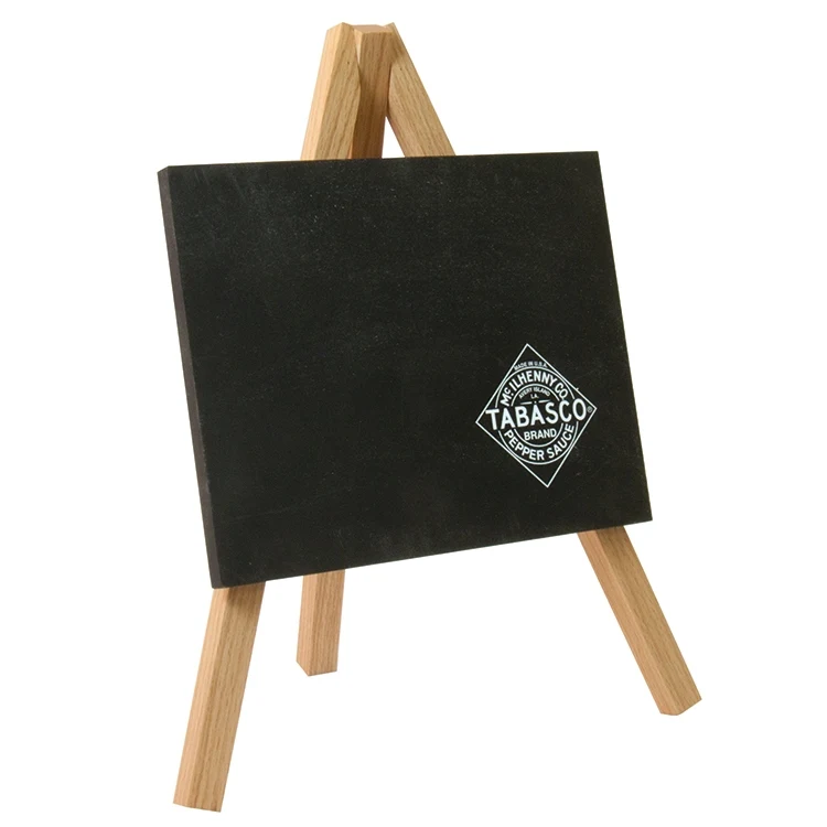 Countertop Easel Frameless Chalkboard - 10"w x 8"h 1