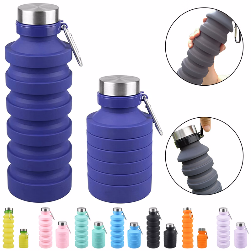 Collapsible Silicon Water Bottle