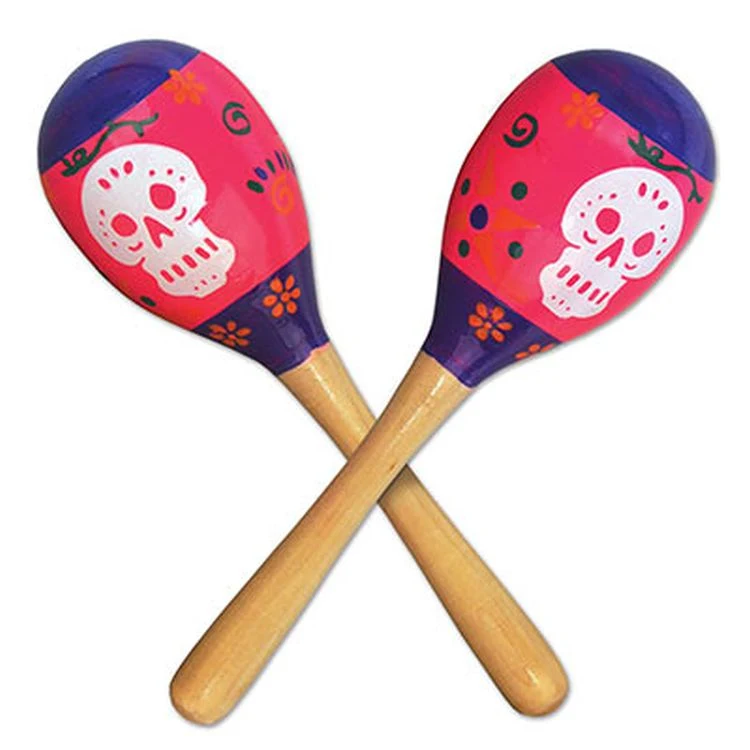 Day Of The Dead Maracas 1