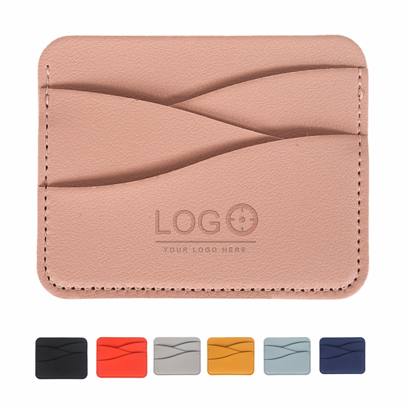 Mini PU Leather Card Holder with Multiple Slots
