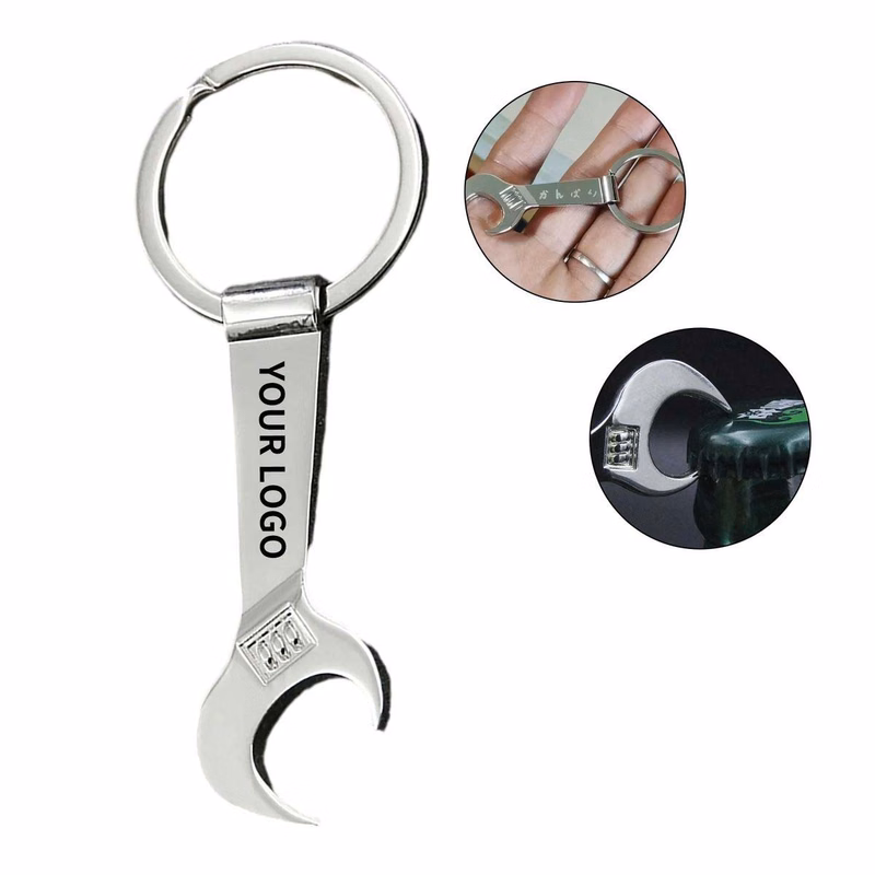 Portable Metal Wrench Opener for Beer and Beverages