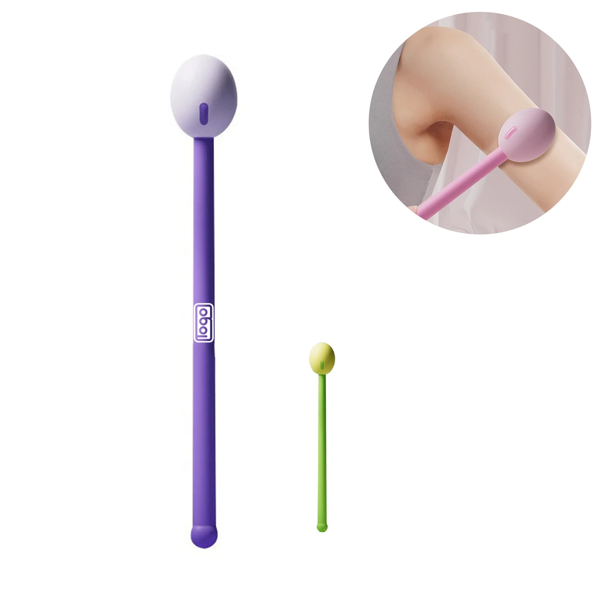 Silicone Body Meridian Massage Hammer 1