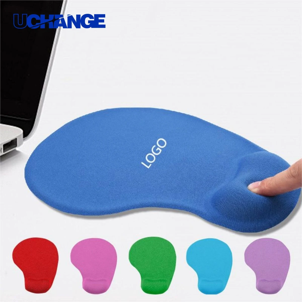 Ergonomic Mouse Pad Mat with Gel Wrist Support 1