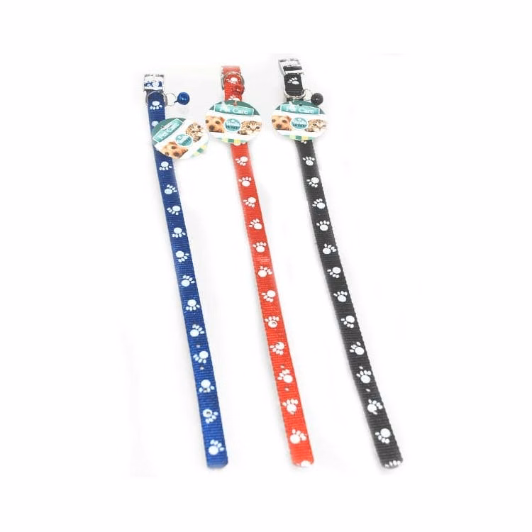 Paw Print Dog Collars - Assorted