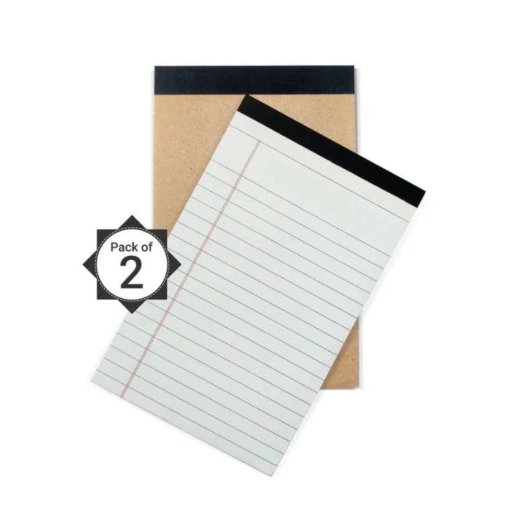 Three Leaf Writing Pad 5x8 2-Pack 1