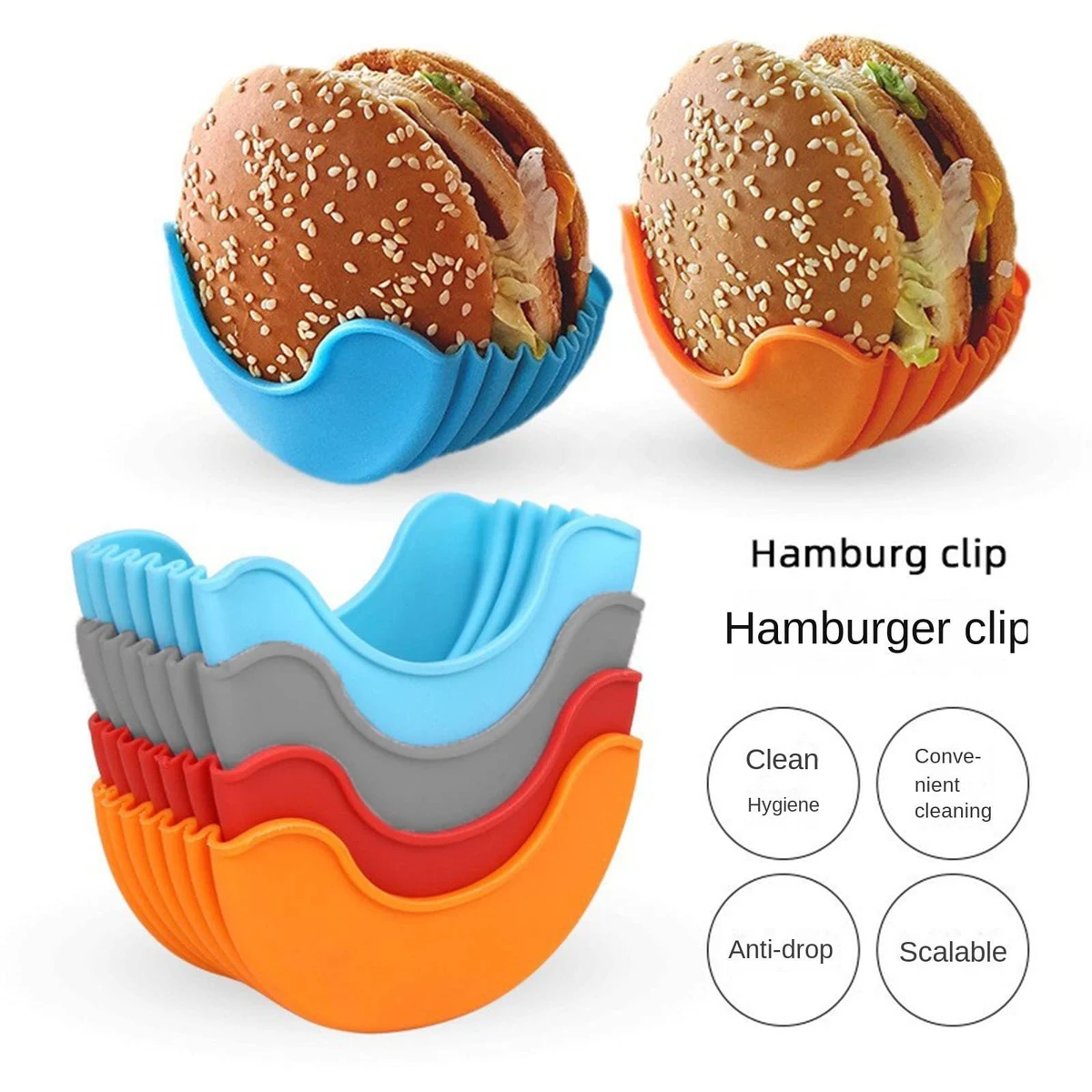 Silicone Hamburger Clip Wrap 1