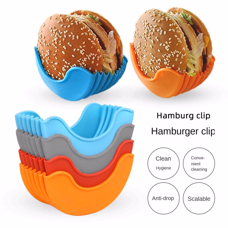 Silicone Hamburger Clip Wrap